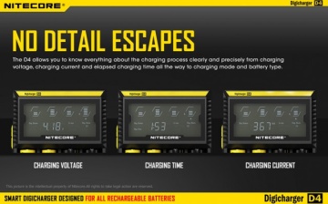 Nitecore Digicharger D4 (Inteligentni digitalni punjač za sve tipove baterija) - Img 6