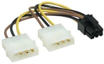 PCI-Express 6 Pin Power Adapter from Twin Molex - Img 3