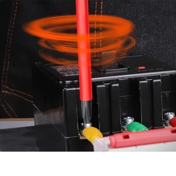 Profesionalni set od 7 izolovanih šrafcigera odvijača sa zaštitom od 1000V, magnetnim vrhovima i ergonomskim drškama sa glinericom - Industrijski standard kvaliteta za električare - Img 3