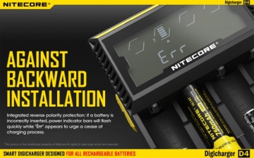Nitecore Digicharger D4 (Inteligentni digitalni punjač za sve tipove baterija) - Img 8