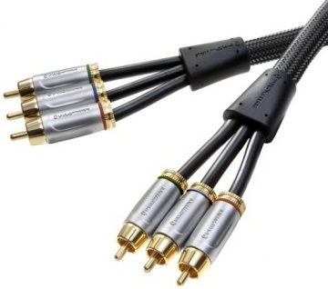 Vivanco ProWire 3xRCA to 3xRCA Component Video Cable 1.5m