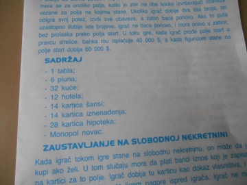 MONOPOL SRBIJA - Trgovina Nekretninama (Društvena Igra) - Img 6