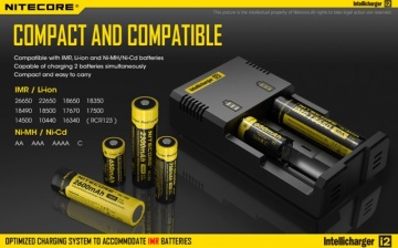 Nitecore Intellicharger i2 - 2014 VERSION (Inteligentni punjač za sve tipove baterija) - Img 3