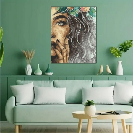 Fiona, uramljena slika 40x50cm i 50x70cm - Img 2