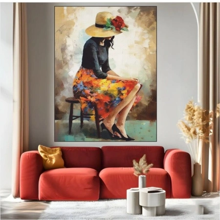 Milla, uramljena slika 40x50cm ,50x70cm i 60x90cm - Img 2
