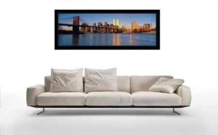 Brooklin Bridge in the morning, framed picture - Img 2