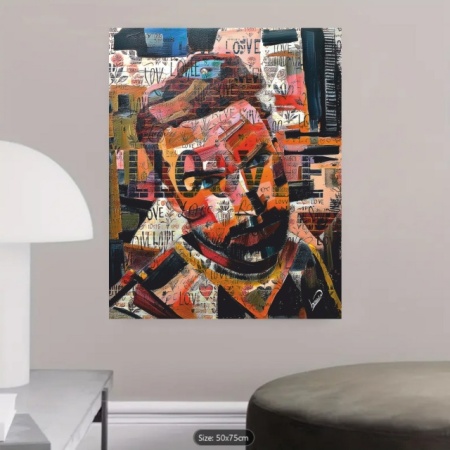 Bruno, uramljena slika 40x50cm i 50x70cm - Img 2