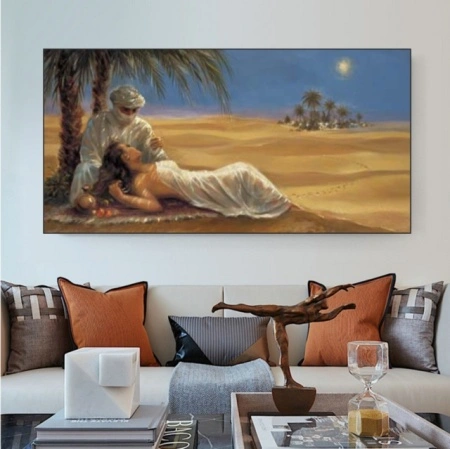 Desert love 1, uramljena slika 30x70cm i 50x100cm - Img 2