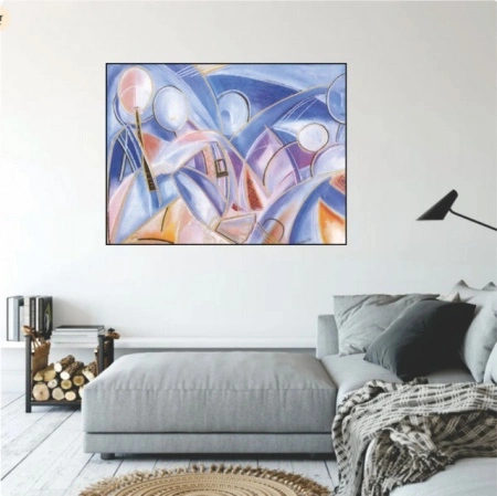Pippets, uramljena slika 56x71cm - Img 2