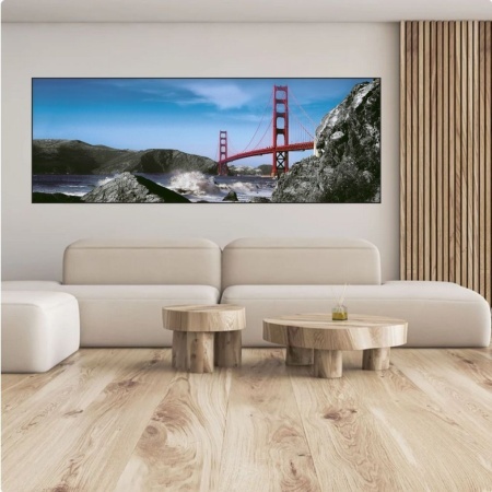 San Francisco Golden Gate,, uramljena slika 35x95m - Img 2