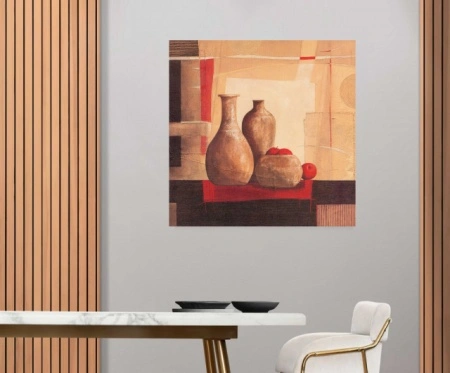 Earth pots, framed picture - Img 2