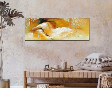 Joanin, uramljena slika 35x100cm - Img 2