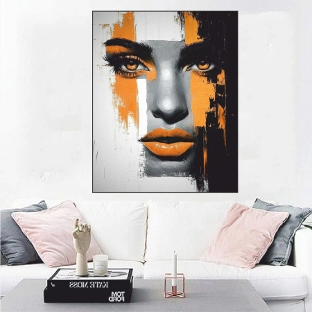 Konna, uramljena slika 40x50cm , 50x70cm i 60x90cm - Img 2