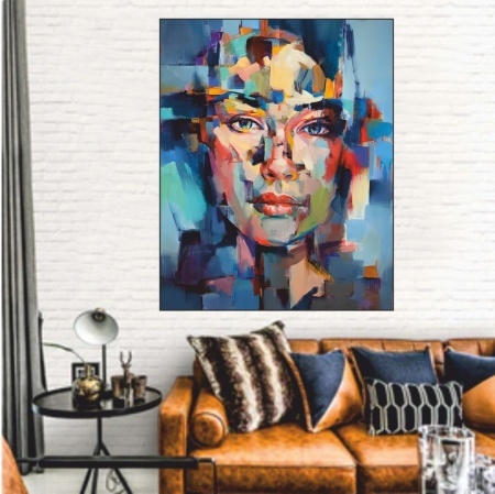 Mada, uramljena slika 40x50cm , 50x70cm i 60x90cm - Img 2