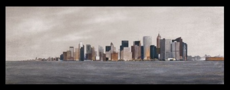 Manhattan view from boat