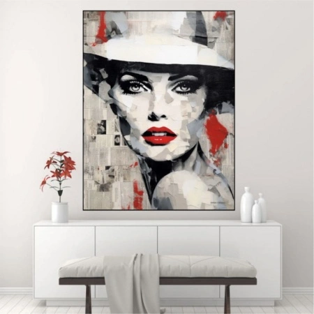 Brigitta, uramljena slika 40x50cm i 50x70cm - Img 2