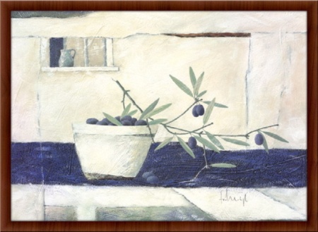 Delicate, uramljena slika 50 x 70 cm - Img 2