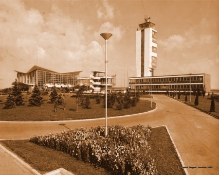 Stari Beograd-Aerodrom 1960., uramljena slika 30x40cm, 40x50cm i 50x70cm