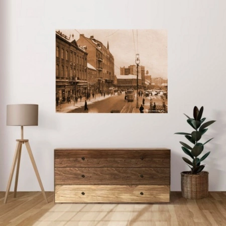 stari Beograd, terazije zima 1934., dimenzije : 30x40cm i 40x50 cm - Img 2
