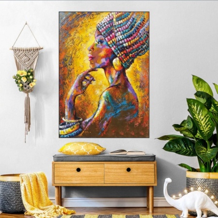 Riana, uramljena slika 40x50cm, 50x70cm i 60x90cm - Img 2