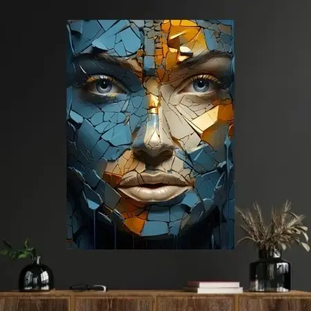 Miuko, uramljena slika 40x50cm i 50x70cm - Img 2