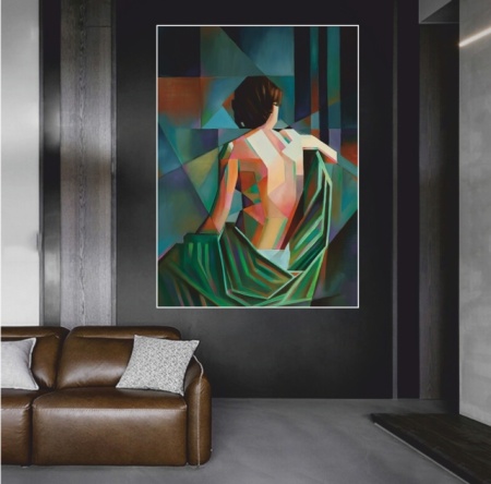 Mirrie, uramljena slika 40x50cm, 50x70cm i 60x90cm - Img 2
