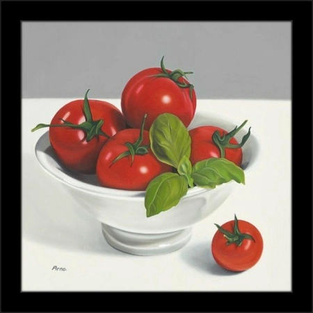 Ukus Italije, tri uramljene slike 30x30cm svaka - Img 2