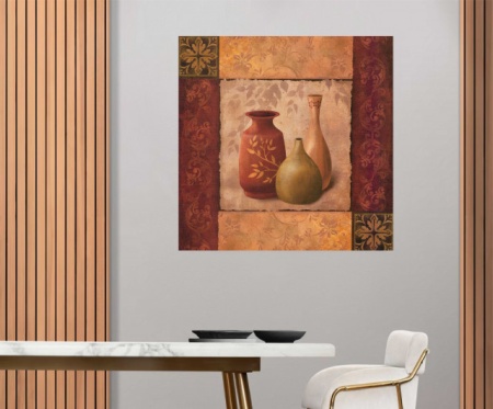 Earth colors, framed picture - Img 2