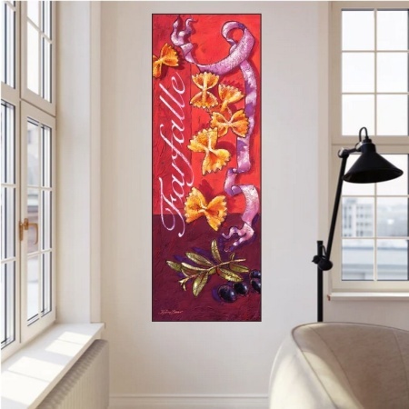 Farfalle, uramljena slika 30x70cm - Img 2