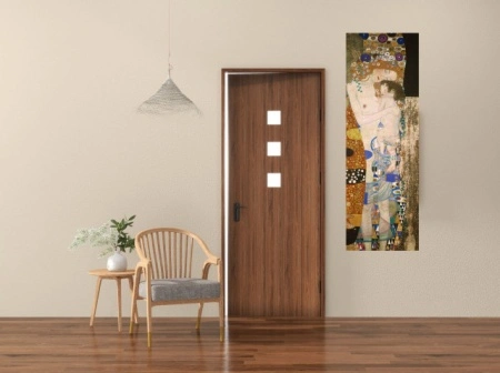 Gustav Klimt - Mother and Child , uramljena slika 35x100cm - Img 2