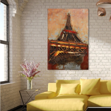 Pariz Ajfelov toranj, uramljena slika 40x50cm i 50x70cm - Img 2
