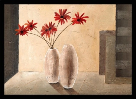 Red buket, framed picture - Img 2