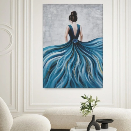 Rita, uramljena slika 40x50cm i 50x70cm - Img 2