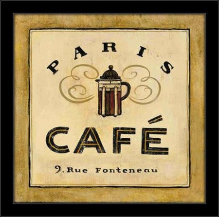 Svet kafe, tri uramljene slike 18x18cm i 30x30cm svaka - Img 4