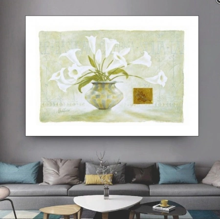 Toscana fiori 1 , uramljena slika 70x100cm - Img 2