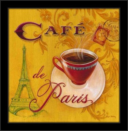 Kafa za dobro jutro, tri uramljene slike 18x18cm i 30x30cm - Img 2
