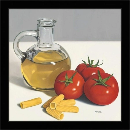 Ukus Italije, tri uramljene slike 30x30cm svaka - Img 4