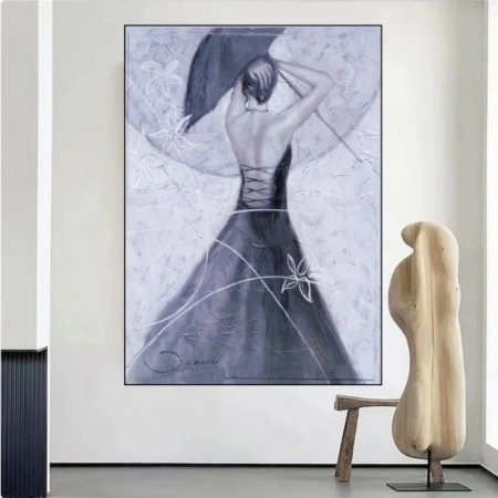 Beautiful back with parasol - Img 2