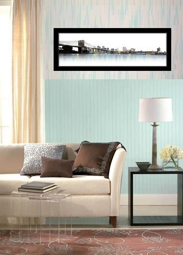 Brooklin Bridge, framed picture - Img 2