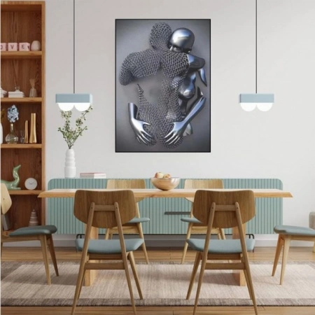 Halej , uramljena slika 50x70cm - Img 2