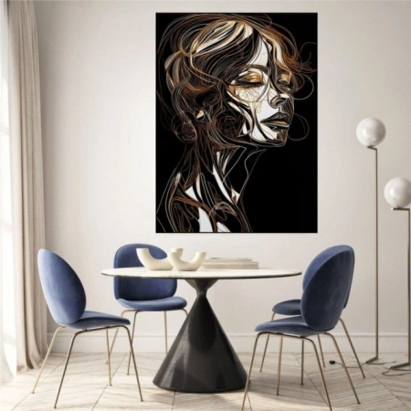Hena, uramljena slika 40x50cm i 50x70cm - Img 2