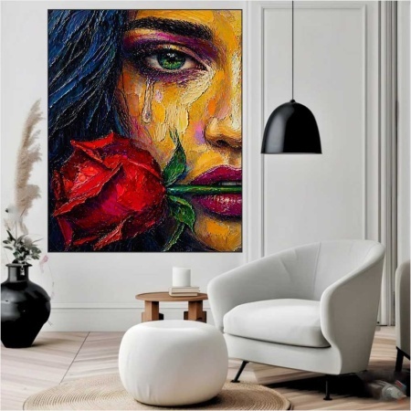 Meynnea, uramljena slika 40x50cm , 50x70cm i 60x80cm - Img 2