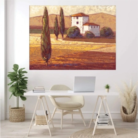 San Pietro, uramljena slika 60x80cm - Img 2