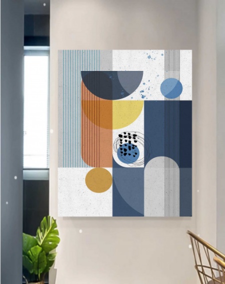 Vide, uramljena slika dimenzije 70x100cm - Img 2