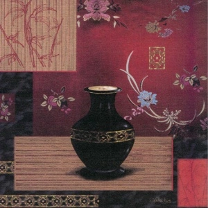 Flower decoration, framed picture - Img 1