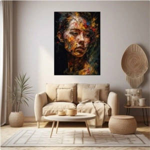 Hulija, uramljena slika 40x50cm i 50x70cm - Img 2