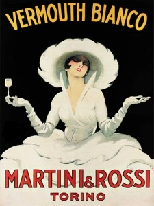 Martini i Rossi, stari poster, uramljena slika 30x40cm i 40x50cm