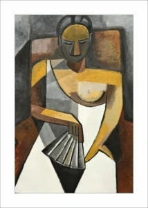Omanna, uramljena slika 40x50cm i 50x70cm - Img 2