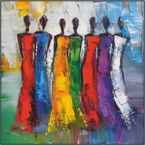 Toya, uramljena slika 40x50cm , 50x70cm i 60x90cm