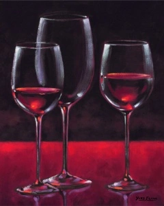 Vine glass, picture